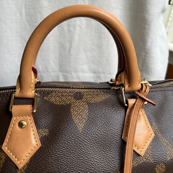 LOUIS VUITTON Reverse Monogram Giant Speedy Bandouliere 30 Bag - Picture 8 of 15